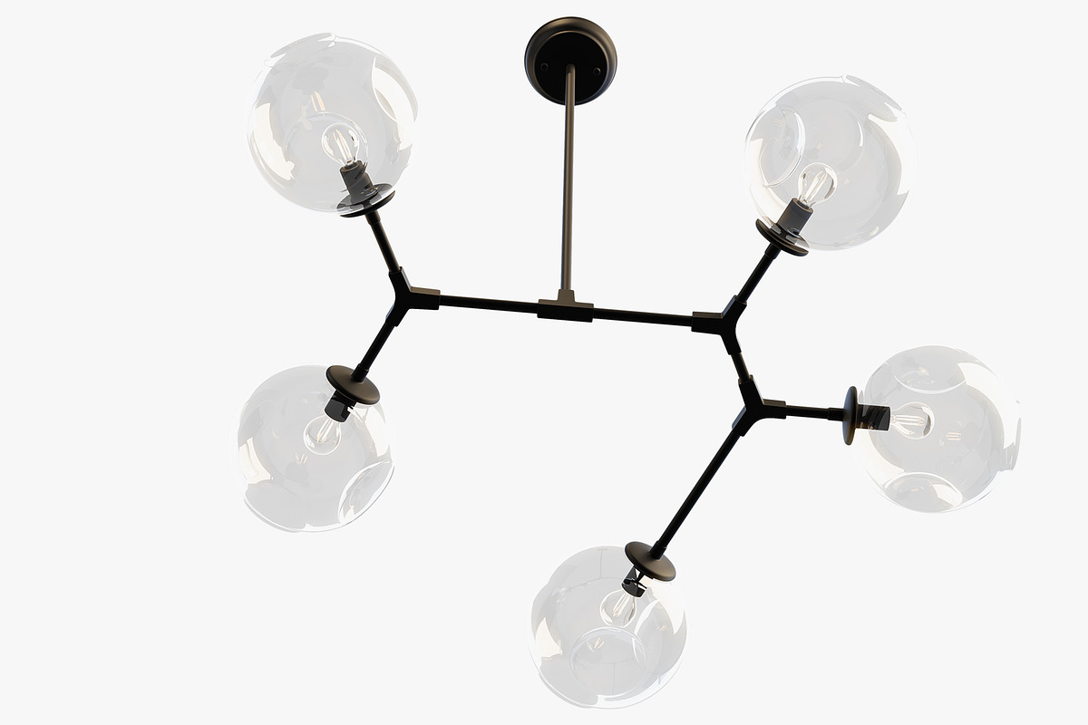 Joybird Atlas Chandelier, a Light 3D Model by 3dmitruk (Photo 4 of 10)