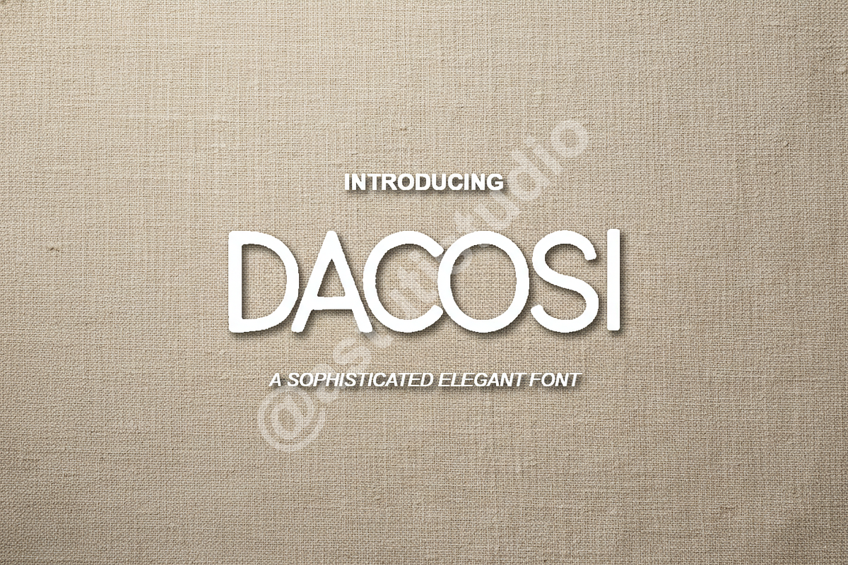 Dacosi - Elegant Serif Font for Luxu, a Font by Astuti Studio (Photo 1 of 16)
