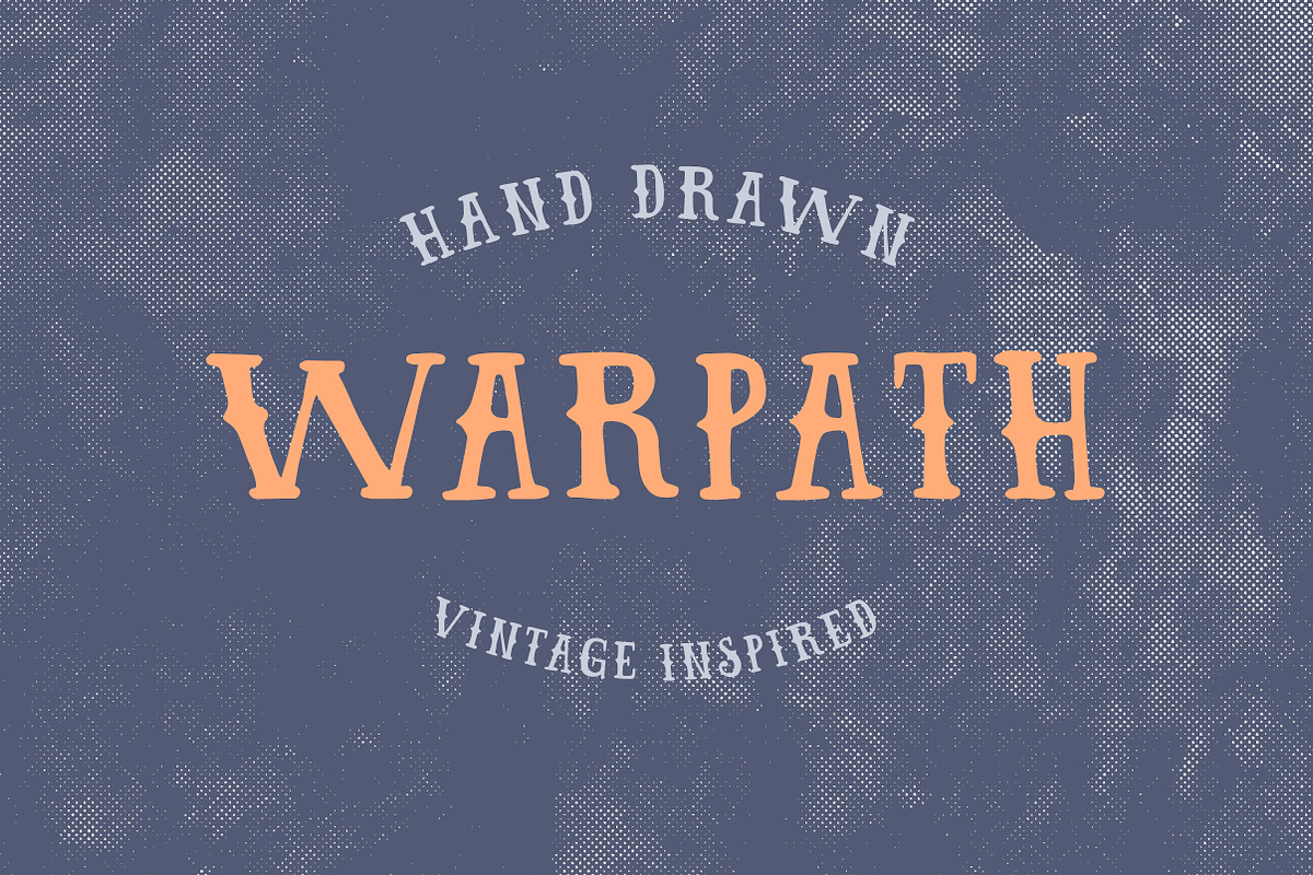 WARPATH Typeface preview 2
