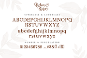 Believe Rosa - Font Duo, a Script Font by Silverdav (Thumbnail 8 of 11)