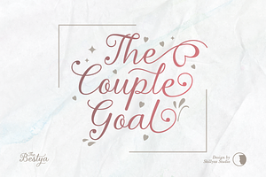 The Bestya Lovely Modern Script Font