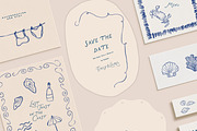 Coastal Icons & Hand Drawn Frames, an Object Graphic by Laras Wonderland (Thumbnail 13 of 16)