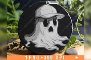 Cartoon Ghost Cute Cap Cheesecloth, a Background Graphic by LaseredNinja (Thumbnail 2 of 7)