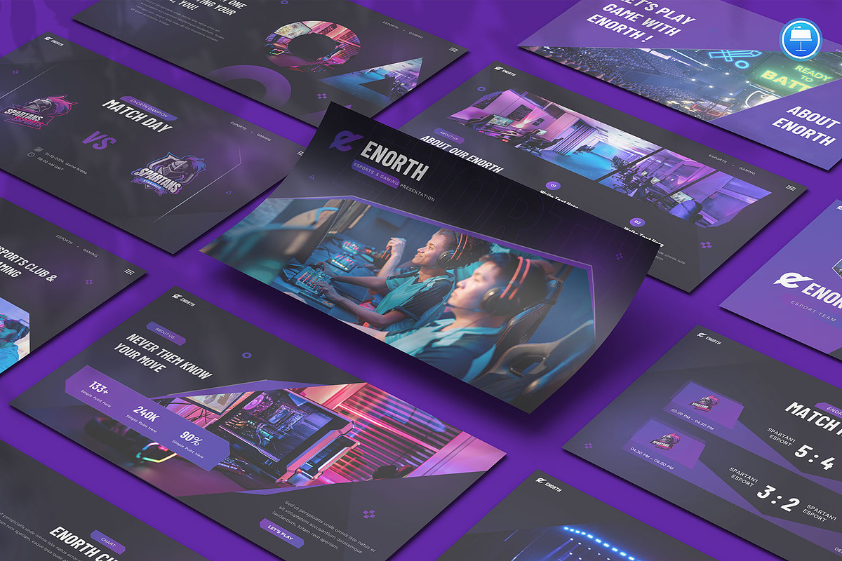Esports Gaming Keynote, a Presentation Template by Pixslides (Photo 1 of 5)