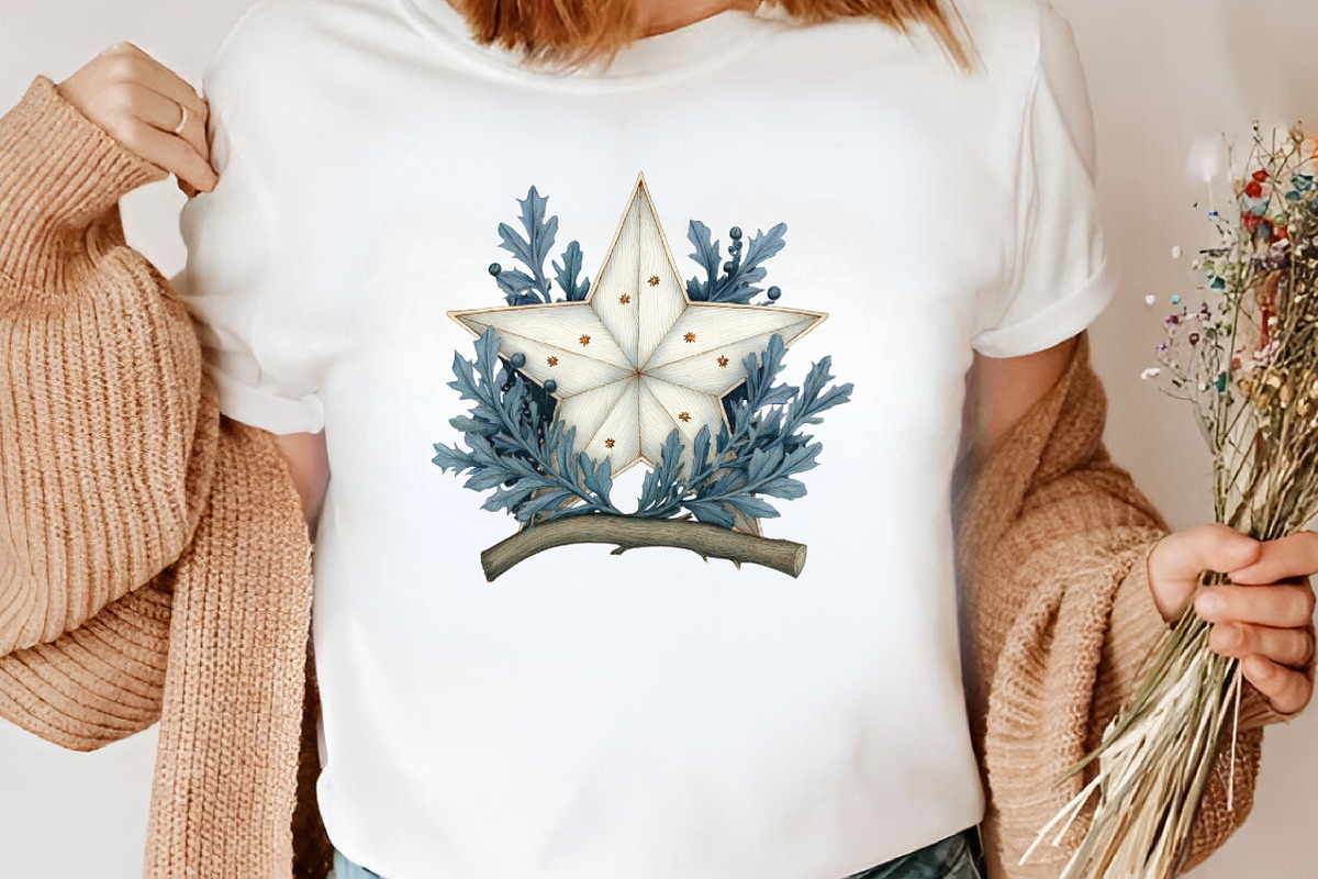 Watercolor Rustic Wooden Christmas, an Illustration by Canvas Craft (Photo 6 of 8)