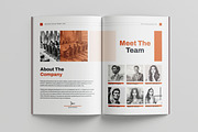 Annual Report template, Brochure, a Brochure Template by Niofix (Thumbnail 3 of 6)