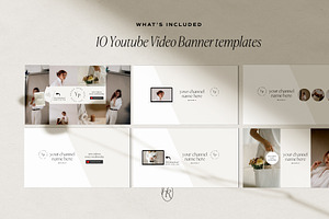 Youtuber Template Bundle Canva