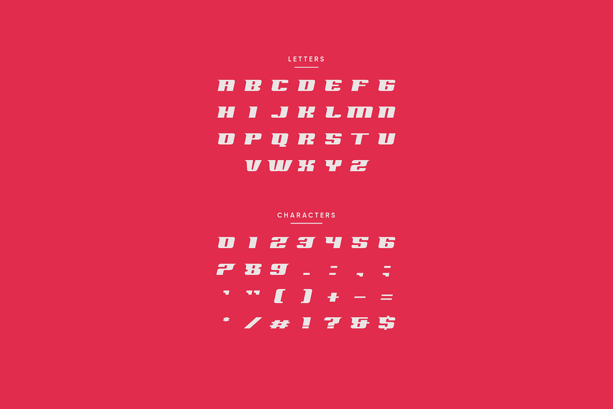 Crosro - Modern Sport Typeface, a Font by Letterna (Photo 3 of 4)