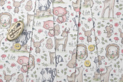 Cute Woodland Animals Pattern, a Pattern Graphic by StudioGlouna (Thumbnail 3 of 5)
