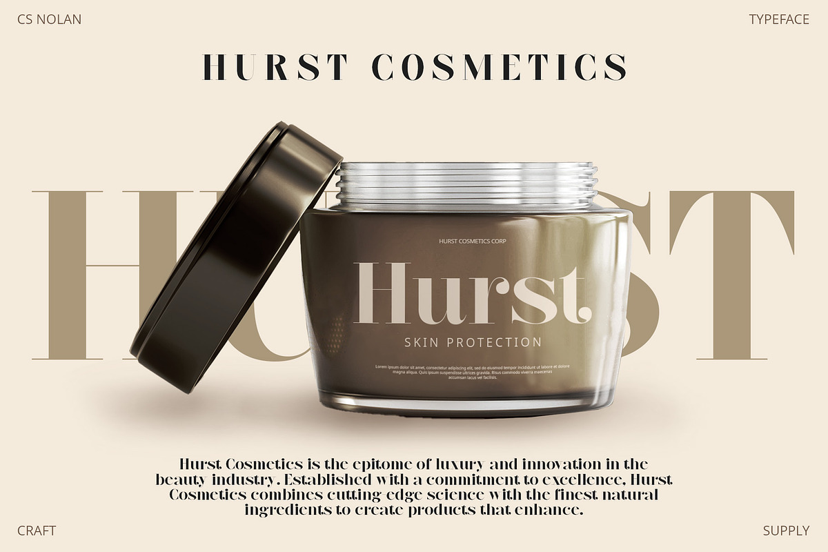 CS Nolan – Classic Font, a Serif Font by Craft Supply Co. (Photo 7 of 8)