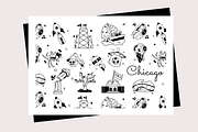 Animated Chicago Stickers, an Emoji Icon by Prosymbols (Thumbnail 6 of 13)
