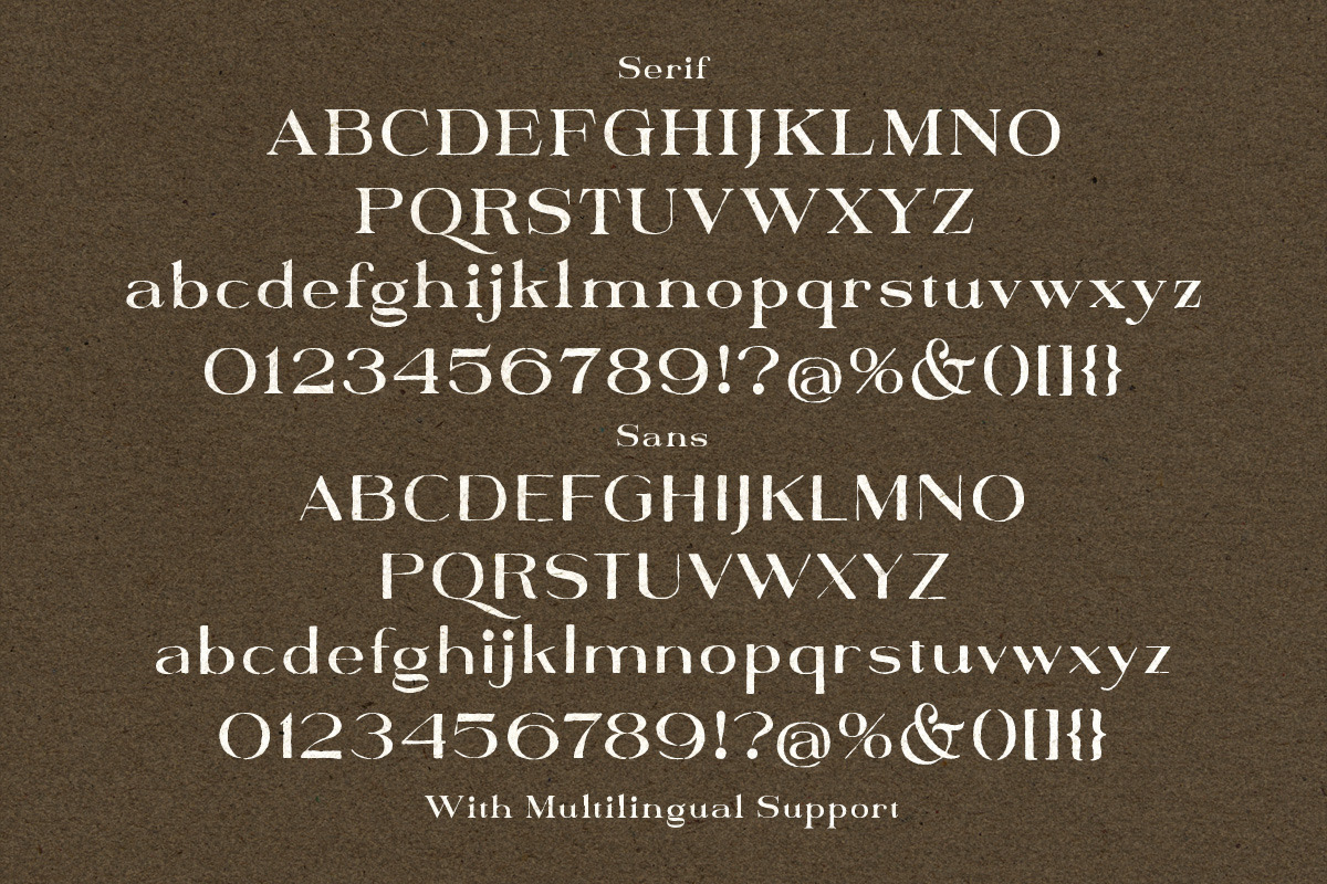 Rustic Sunday Editorial Font Trio, a Script Font by Letterhend Studio (Photo 7 of 10)