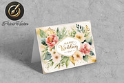 Wedding Celebration Greeting Card7x5, a Card Template by Print Haven (Thumbnail 1 of 4)