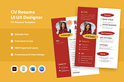 Remote Career CV for Freelancers, a Resume Template by twinstd (Thumbnail 2 of 2)