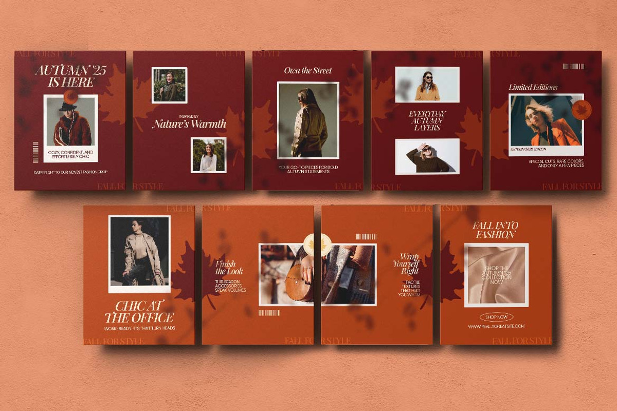 Autumn Fashion Collection Instagram preview 3