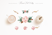 Romantic Fall Wedding Illustrations, an Illustration by Aquarellina (Thumbnail 3 of 17)