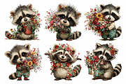 Whimsical Mother's Day Raccoon Clipa, an Illustration by Daily.Designs (Thumbnail 4 of 8)