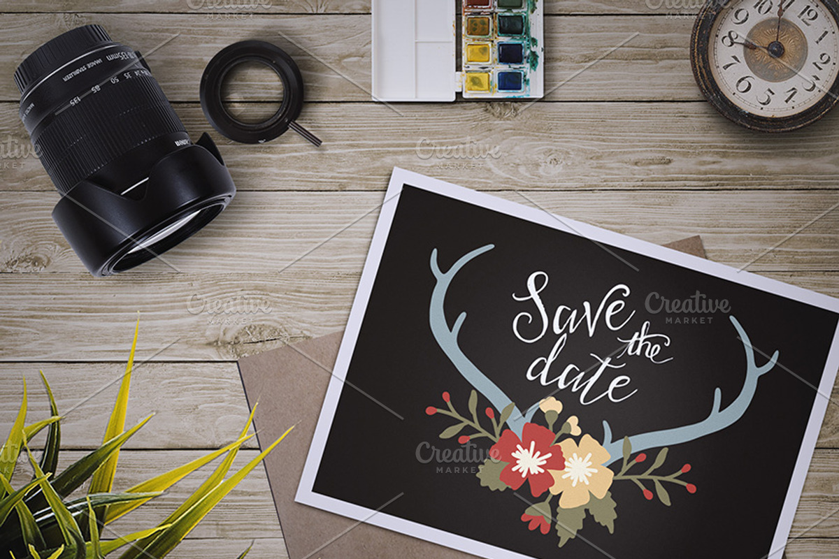 Floral Wedding Vector Graphics, an Illustration by By Lef (Photo 2 of 4)