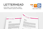Letterhead, a Stationery Template by asimalikhan555 (Thumbnail 7 of 10)
