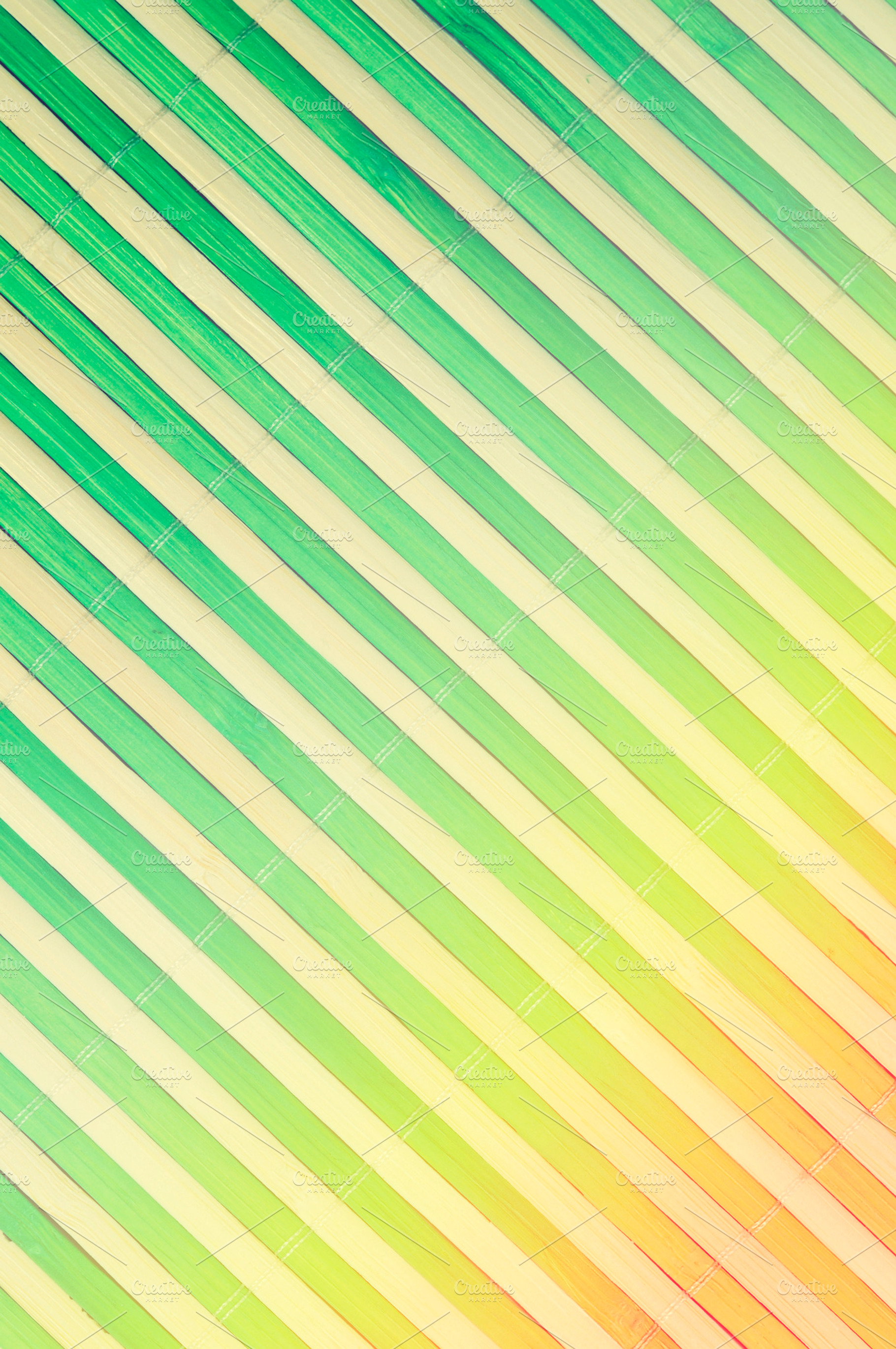 Wooden Sticks Texture In Gradient