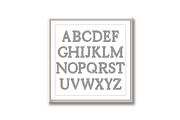 Vector Alphabet Set, an Outline Icon by RODINA (Thumbnail 2 of 3)