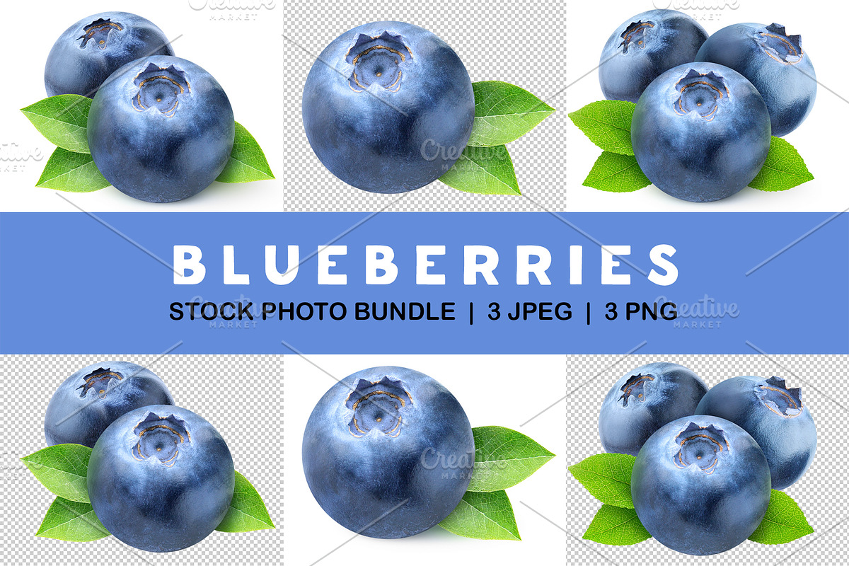 Fresh blueberries