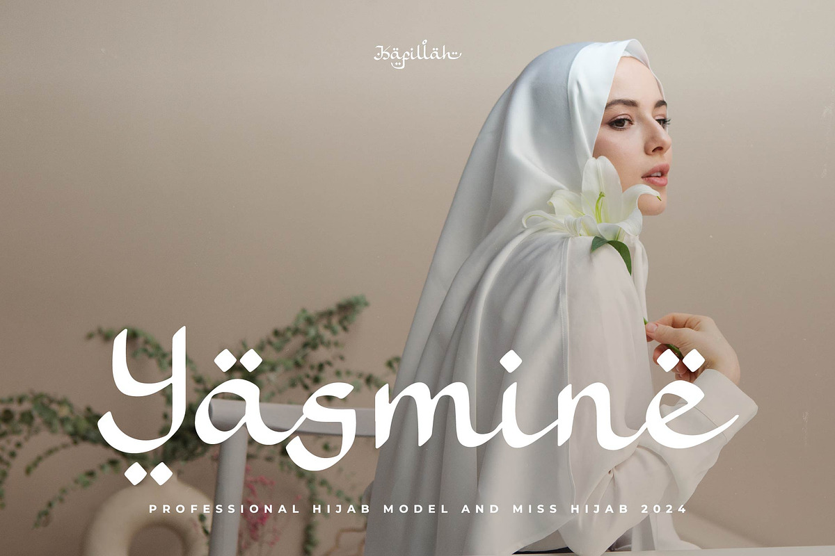 Kafillah | Arabic Style Typeface, a Script Font by Denustudios (Photo 10 of 15)