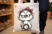 Whimsical Grumpy Christmas Animals, an Illustration by SinaCreation (Thumbnail 5 of 7)