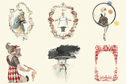Vintage Holiday Graphics, an Illustration by Blue Line Design (Thumbnail 3 of 15)