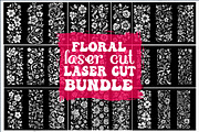 Intricate Floral Laser Cut Panel, a Graphic by balal (Thumbnail 1 of 11)