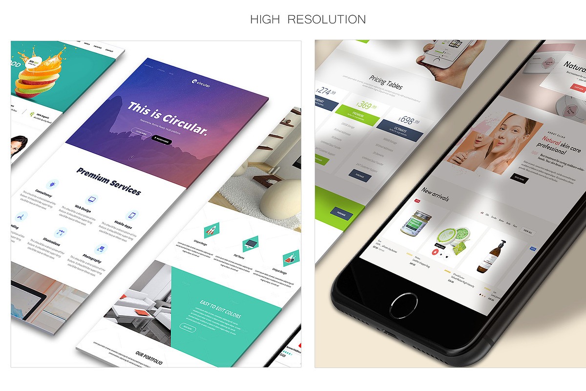 ALL 3D iPHONE MOCK-UP BUNDLE VOL-I0, an iPhone Mockup by Graphicsworld125 (Photo 11 of 19)