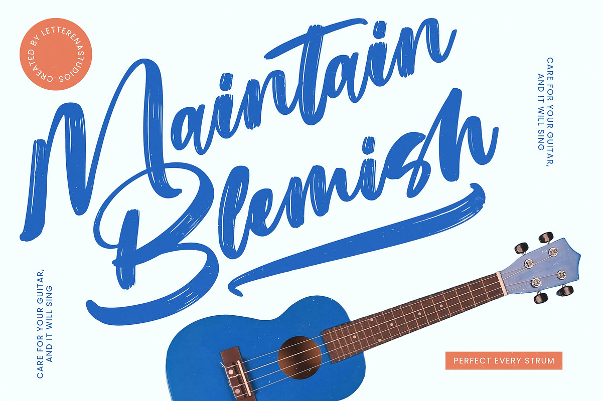 Sketch Checkin  Modern Brush Font, a Script Font by Letterena Studios Script (Photo 15 of 20)