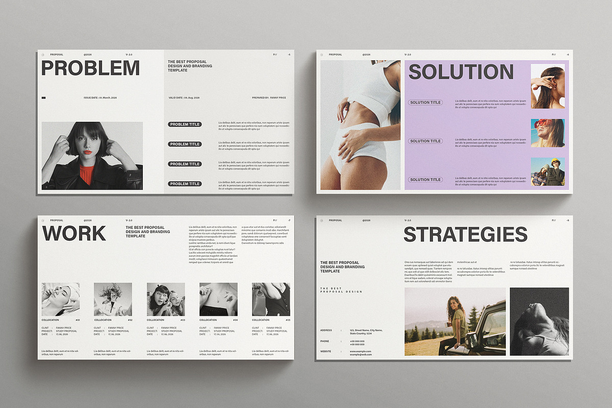 Proposal Presentation Template, a Presentation Template by E-Type (Photo 3 of 5)