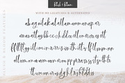Blush & Bloom Signature Type, a Script Font by Callie Rian & Co. (Thumbnail 12 of 19)