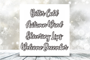 Snow White, a Script Font by N (Thumbnail 6 of 7)