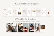 Pinterest Idea Pins Templates, a Social Media Template by Tabitha Emma (Thumbnail 9 of 9)