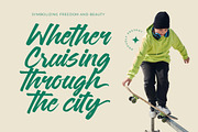 Sattyne Bregast Bold Brush Font Type, a Script Font by Letterena Studios Script (Thumbnail 4 of 15)