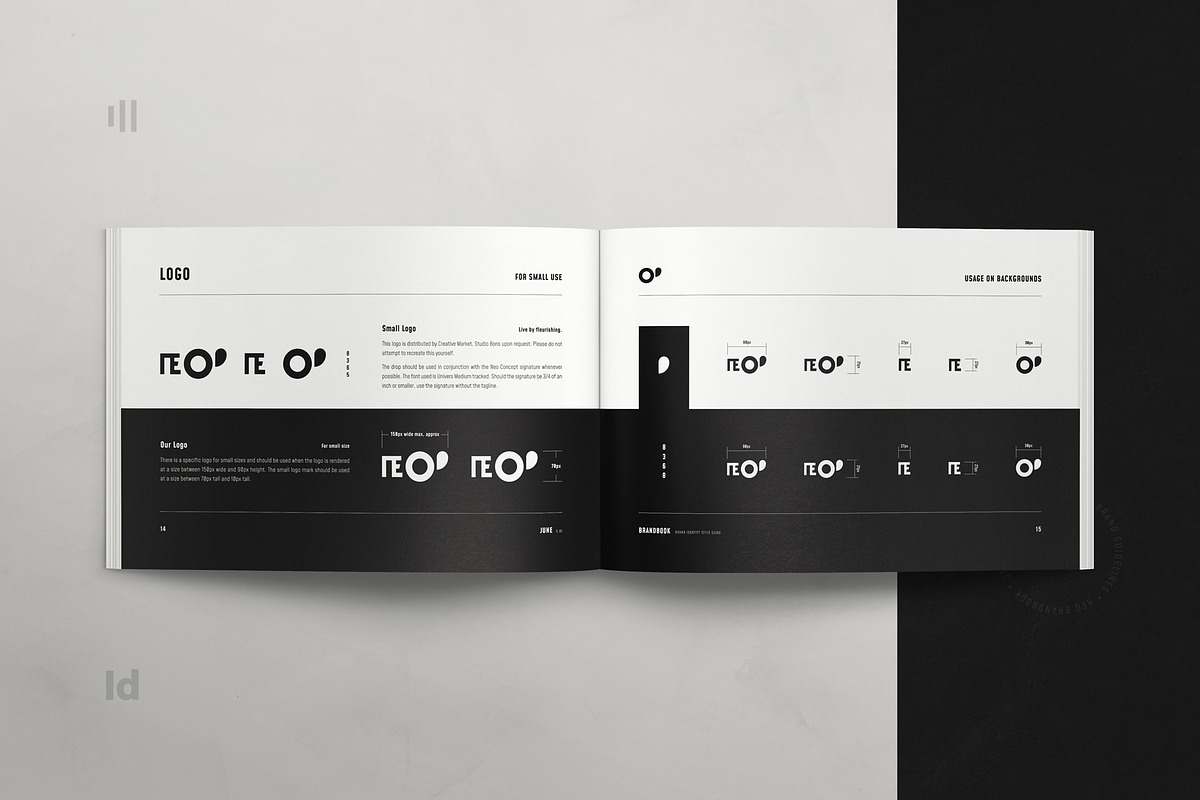 NEO | Brand Guidelines, a Brochure Template by Studio Bons (Photo 9 of 35)