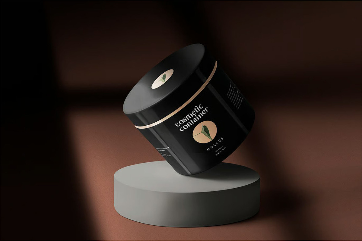 Jar Mockup, a Packaging Mockup by megostudi0 (Photo 4 of 7)