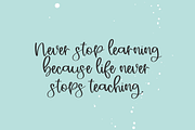 Raintree Script, a Handwritten Font by Beck McCormick (Thumbnail 2 of 10)