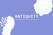 ANTIQUITY: clipart and patterns, an Object Graphic by Elliko shop (Thumbnail 1 of 8)