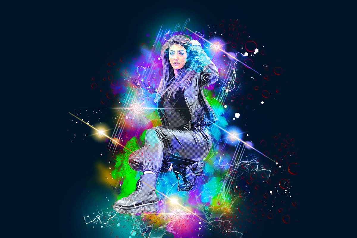 Watercolor Artist Photoshop Action, an Action Add-On by Studio Retouch