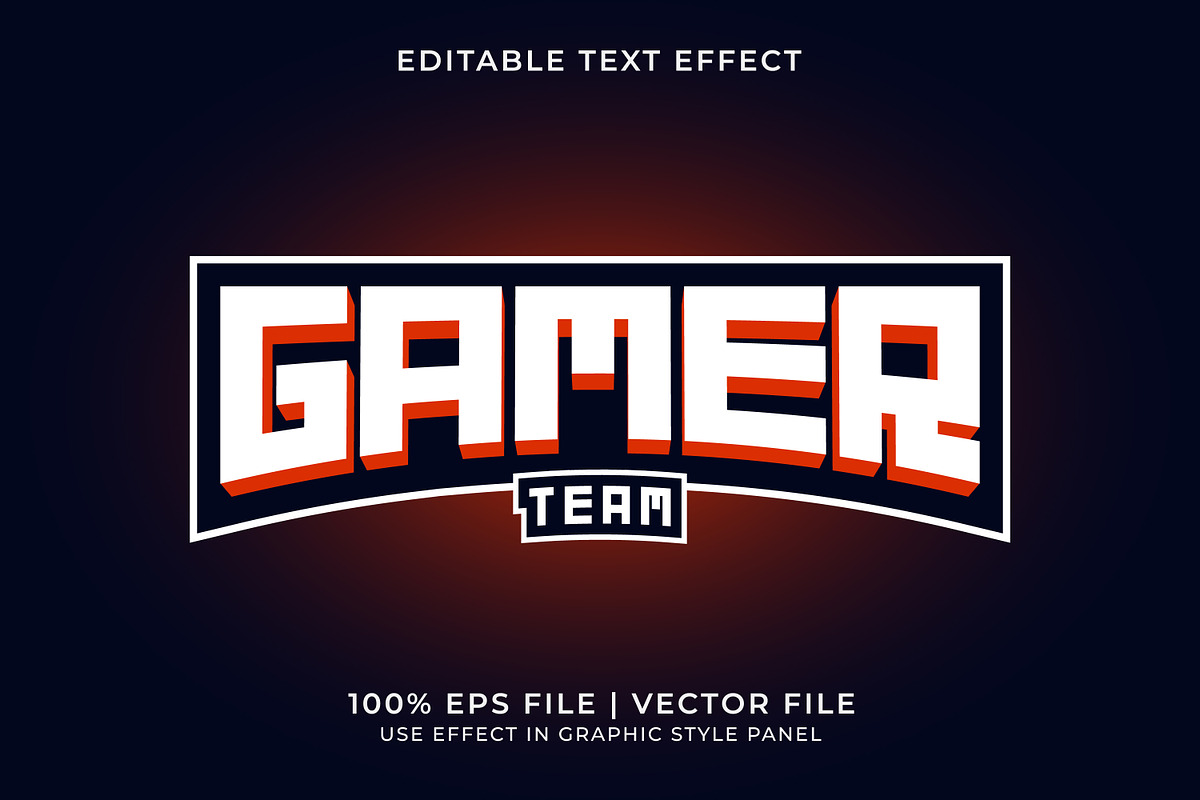 Gamer E-Sport Text Effects Bundle 2, a Layer Style Add-On by WM48 Shop (Photo 5 of 10)