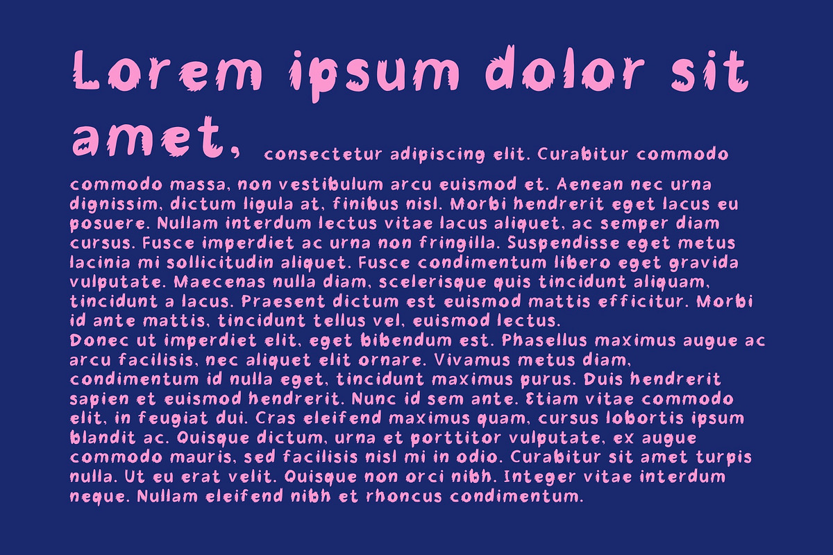 monsterlandia - hand drawn fun font, a Blackletter Font by Ashiya Pixel (Photo 4 of 8)