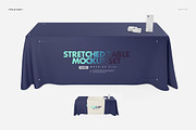 Imprinted Tablecloth Mockup Set, a Merchandise Mockup by creatsy5 (Thumbnail 8 of 14)