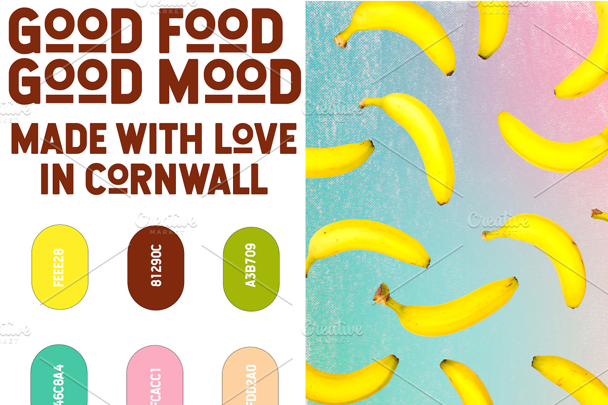 Watercolor Bananas Illustration Set, a Food Illustration by Olexandra Mur (Photo 9 of 9)