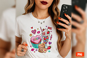 Valentine Love & Coffee Illustration, an Illustration by GlitterCraft (Thumbnail 37 of 41)