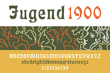 Jugend 1900 | A heritage font