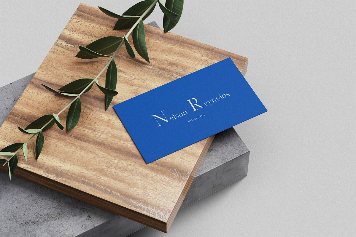 Minimalist Business Card Template, a Business Card Template by INRASSION (Photo 3 of 6)