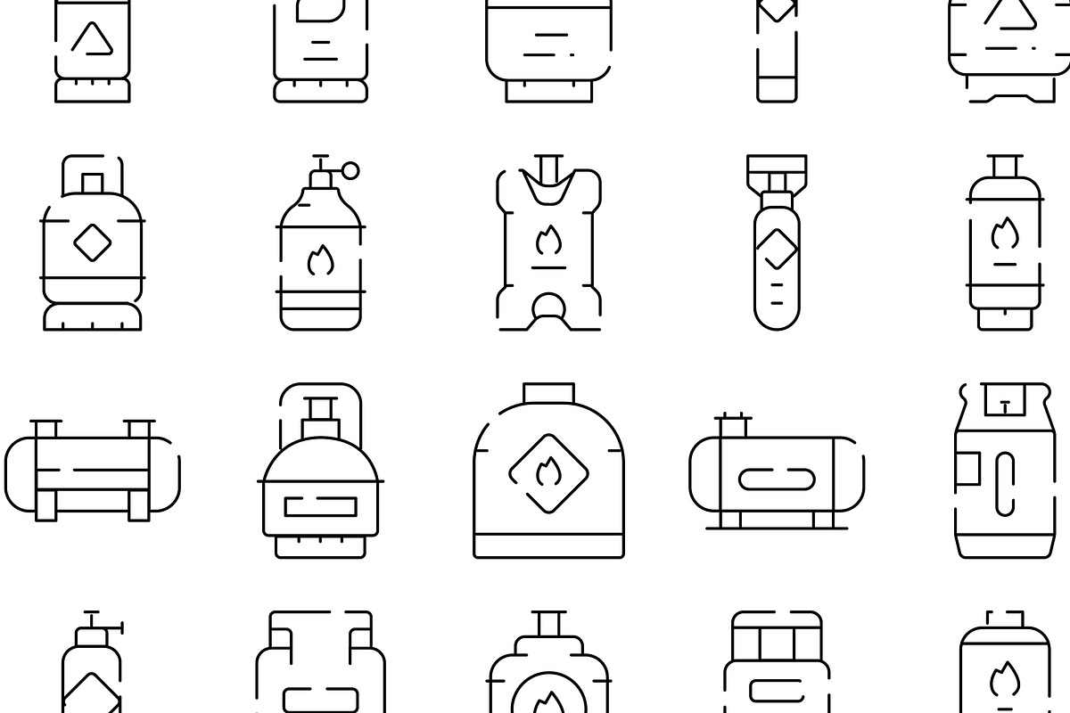 Gas cylinders and tanks for fuel, an Object Graphic by pikepicture (Photo 3 of 3)